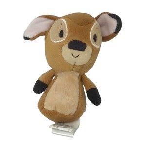 Bambi Itty bittys Deer Plush Hallmark Disney Fawn Soft Brown Tush Tag Beanbag